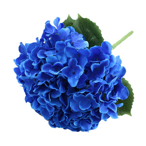Small Artificial Hydrangea Bunch Blue White Pink Yellow - VANRINA