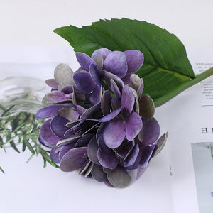 Small Blooms Fake Hydrangea Stem - VANRINA