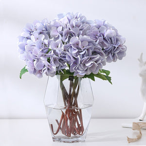 Small Blooms Fake Hydrangea Stem - VANRINA