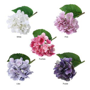 Small Blooms Fake Hydrangea Stem - VANRINA