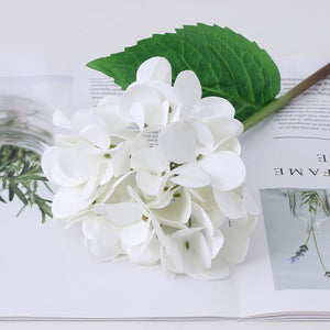 Small Blooms Fake Hydrangea Stem - VANRINA