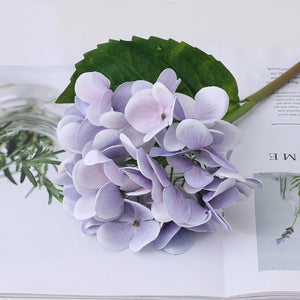 Small Blooms Fake Hydrangea Stem - VANRINA
