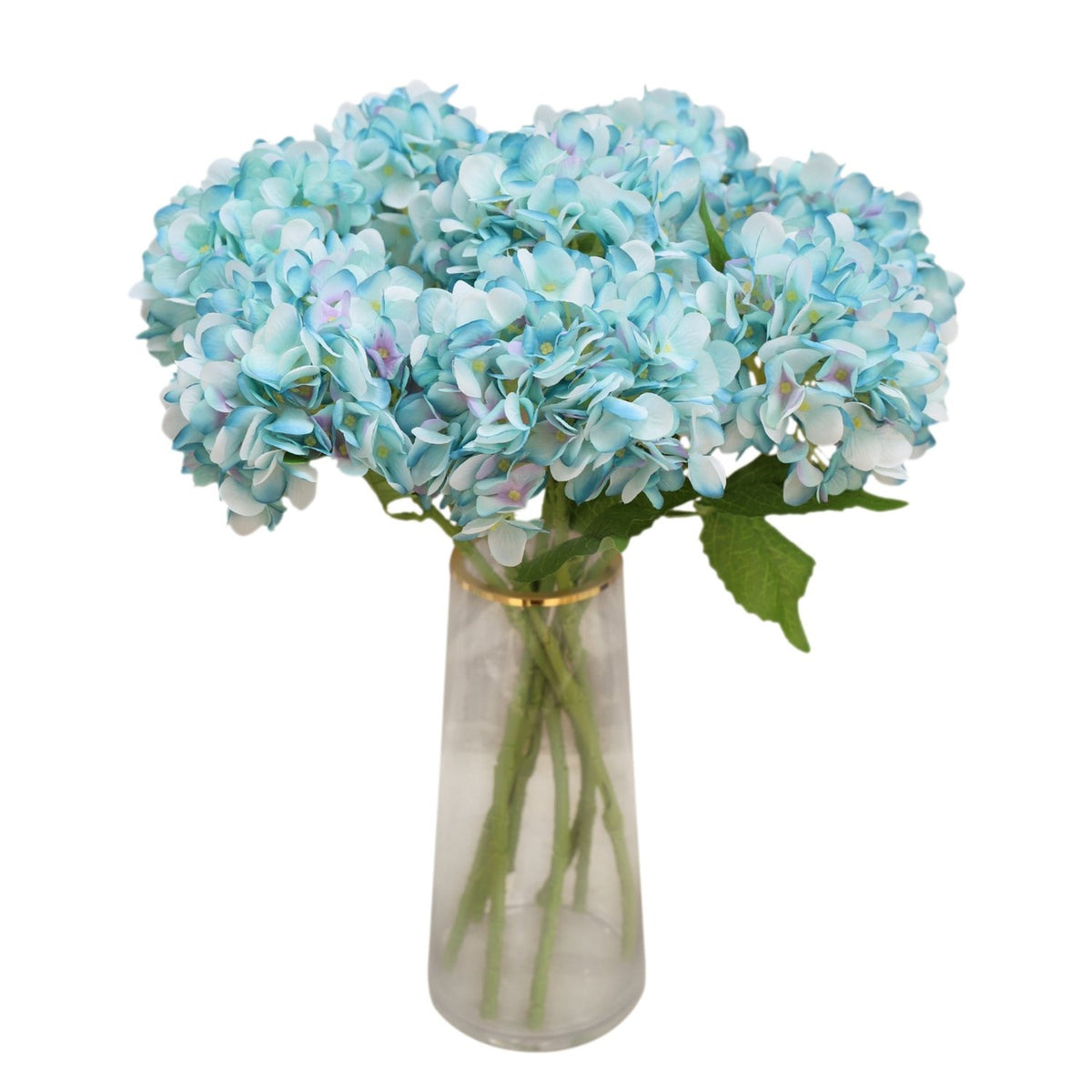 Spring Wedding Flowers Artificial Blue Hydrangea - VANRINA