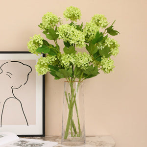 Tall Stem Artificial Silk Hydrangea Spray Flowers - VANRINA