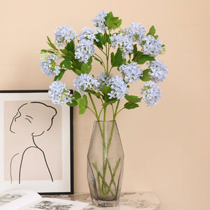 Tall Stem Artificial Silk Hydrangea Spray Flowers - VANRINA