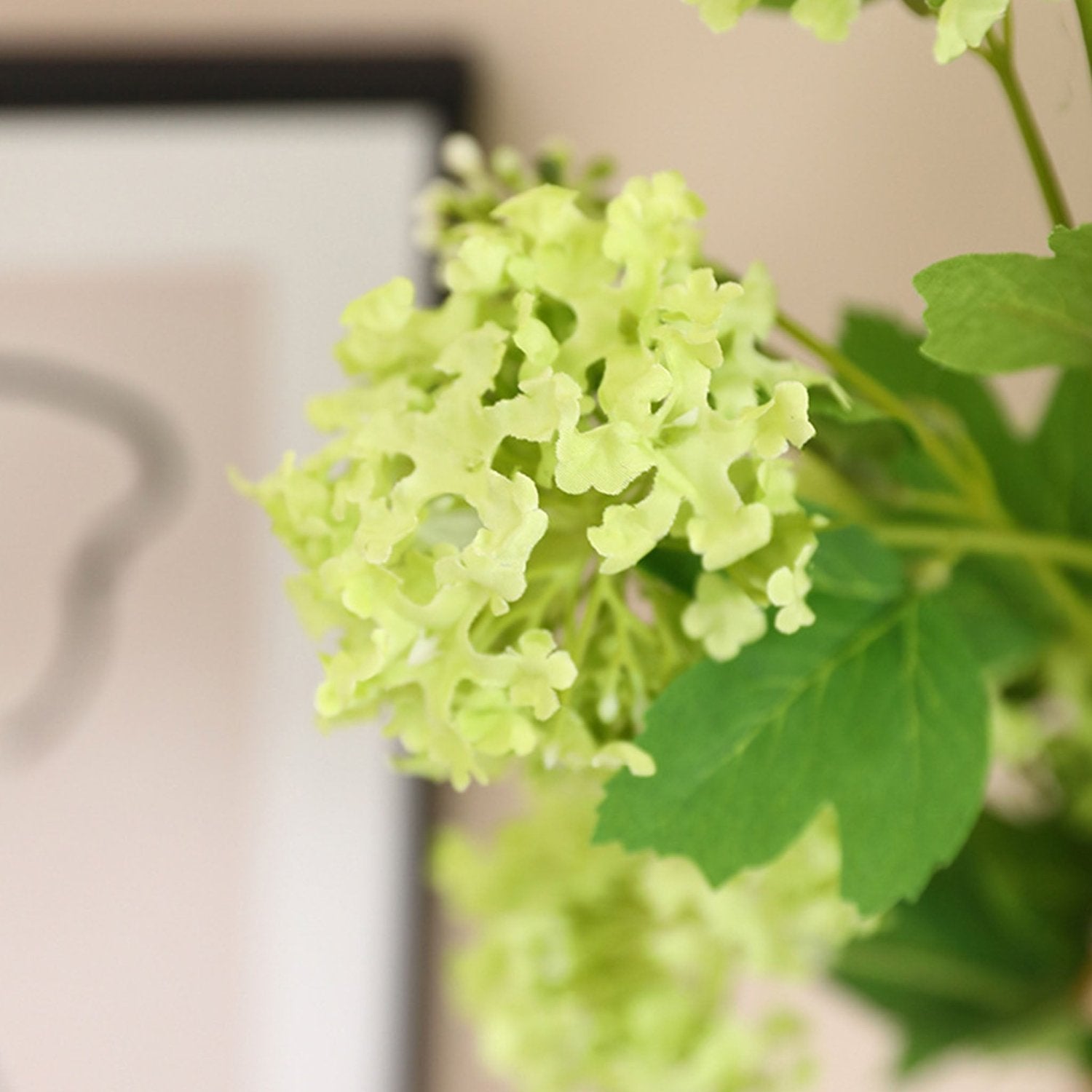 Tall Stem Artificial Silk Hydrangea Spray Flowers - VANRINA