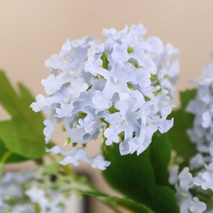 Tall Stem Artificial Silk Hydrangea Spray Flowers - VANRINA