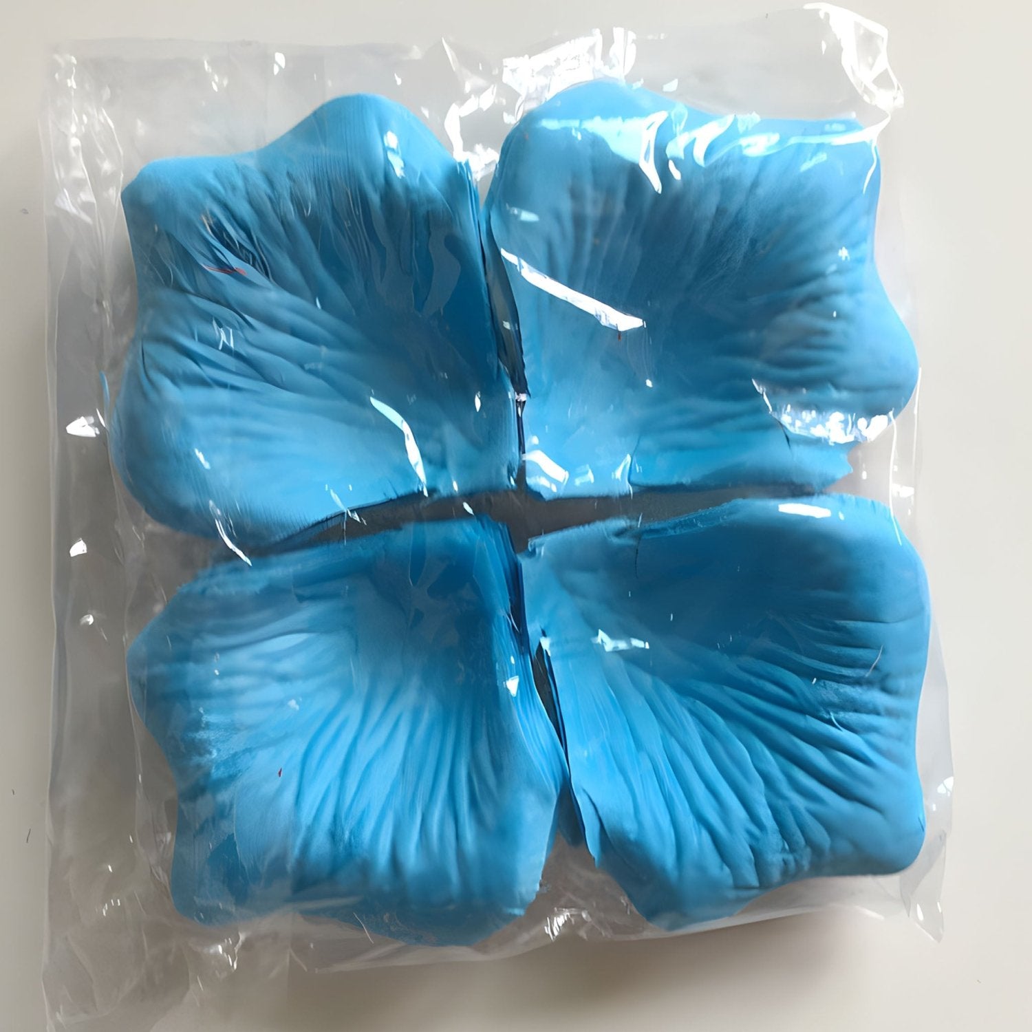 Turquoise Blue Petals Silk Rose Flowers Petals 1000pcs - VANRINA