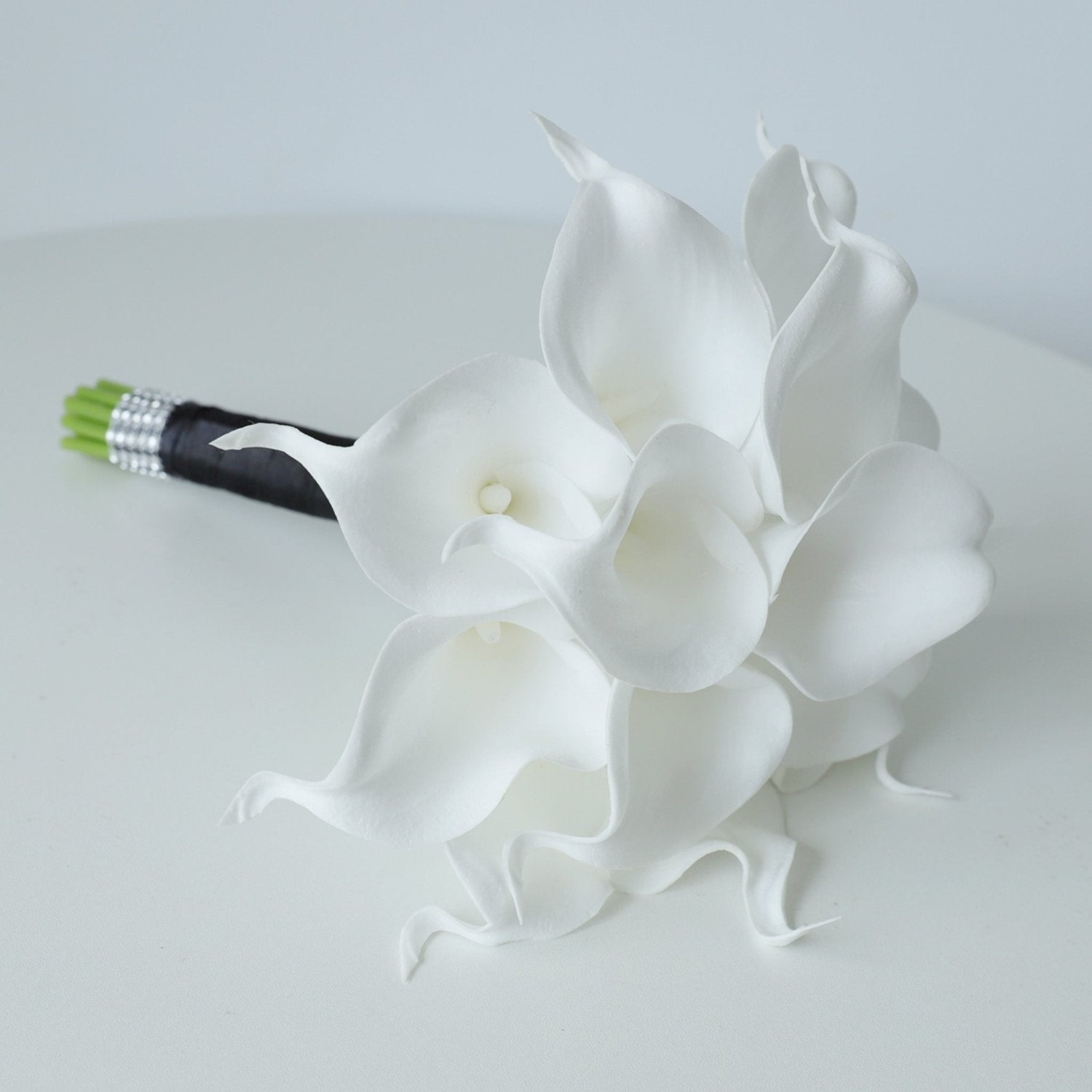 White Calla Lily Bouquets Boutonnieres Corsages - VANRINA
