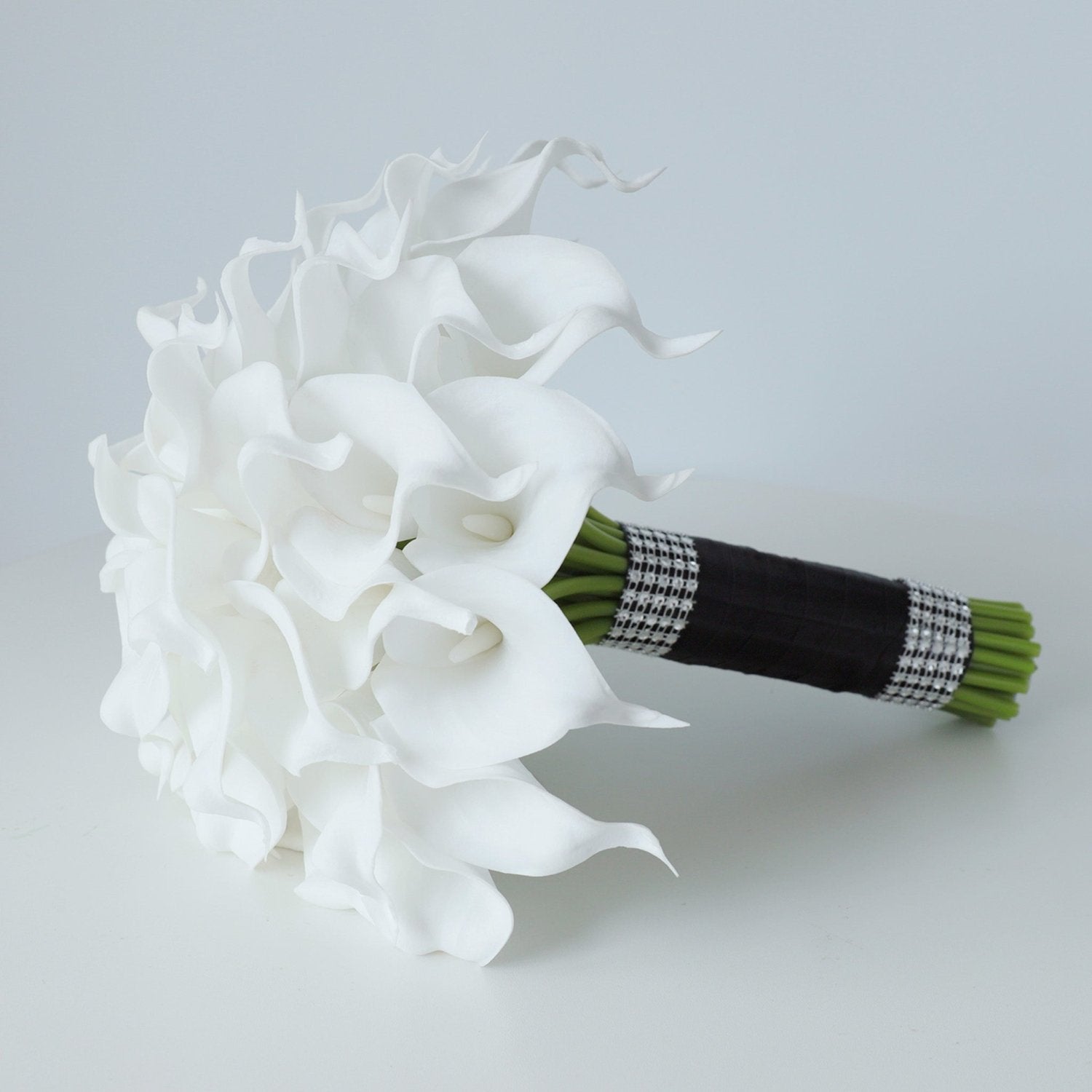 White Calla Lily Bouquets Boutonnieres Corsages - VANRINA