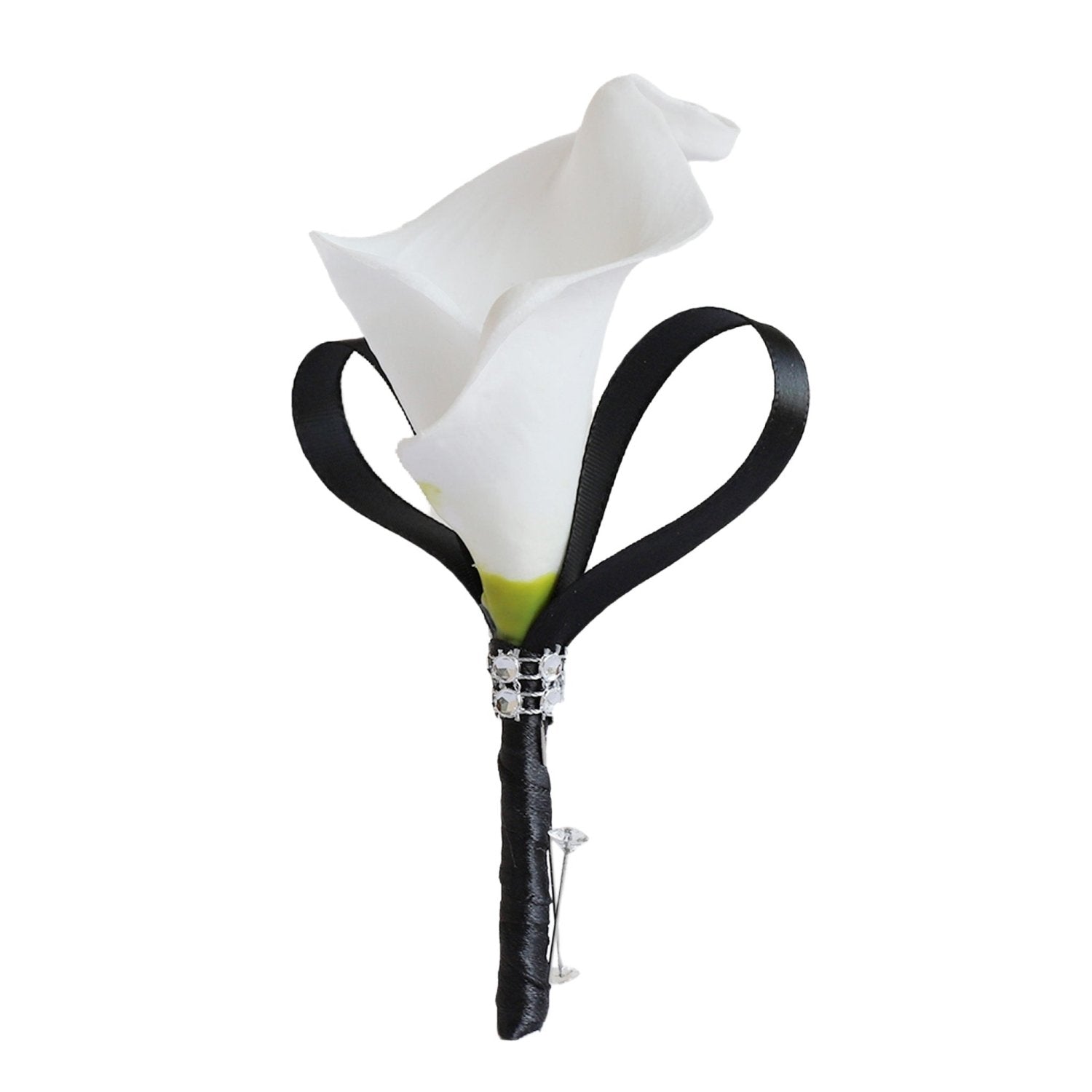 White Calla Lily Bouquets Boutonnieres Corsages - VANRINA