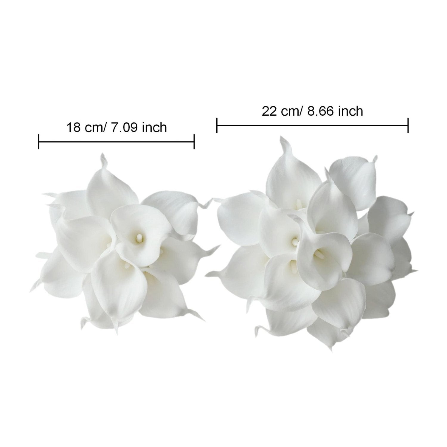 White Calla Lily Bouquets Boutonnieres Corsages - VANRINA