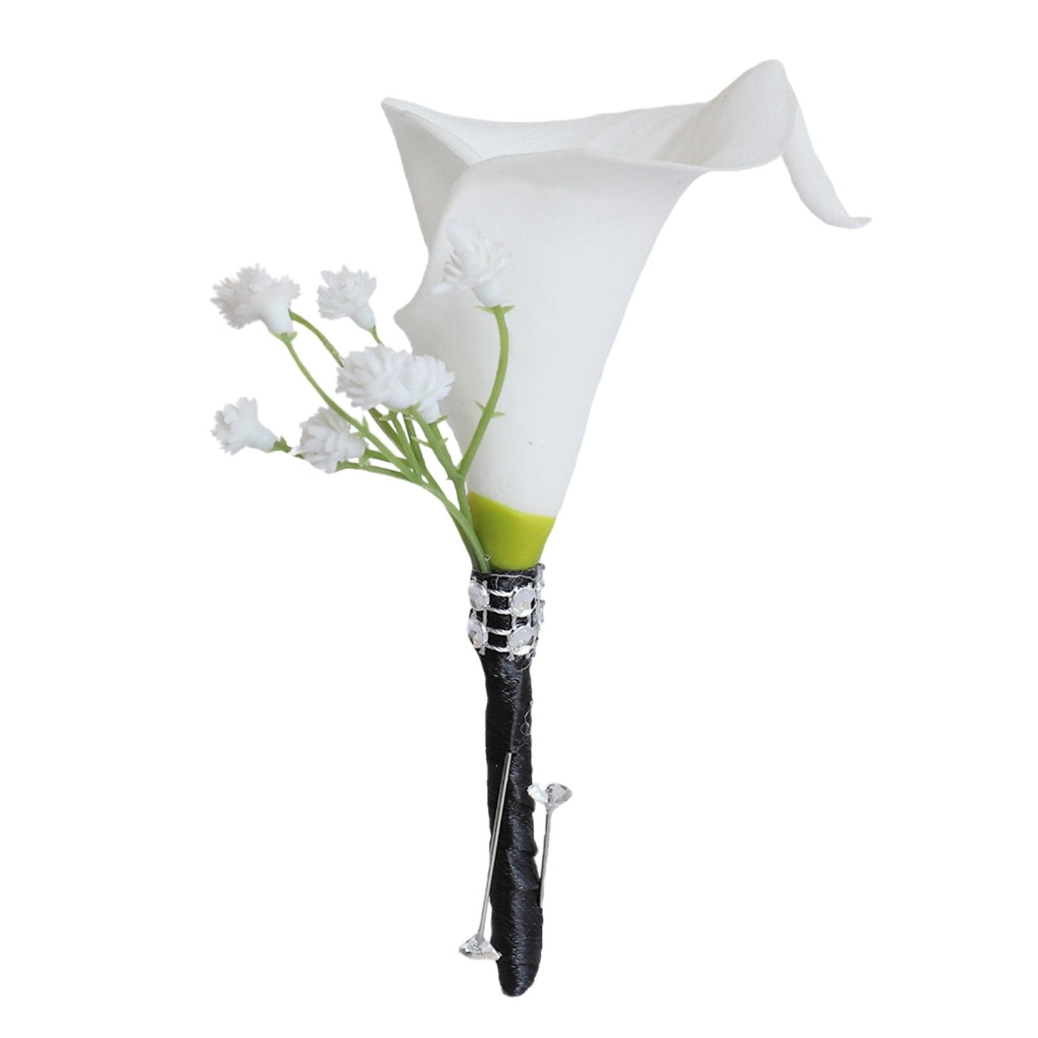 White Calla Lily Bouquets Boutonnieres Corsages - VANRINA