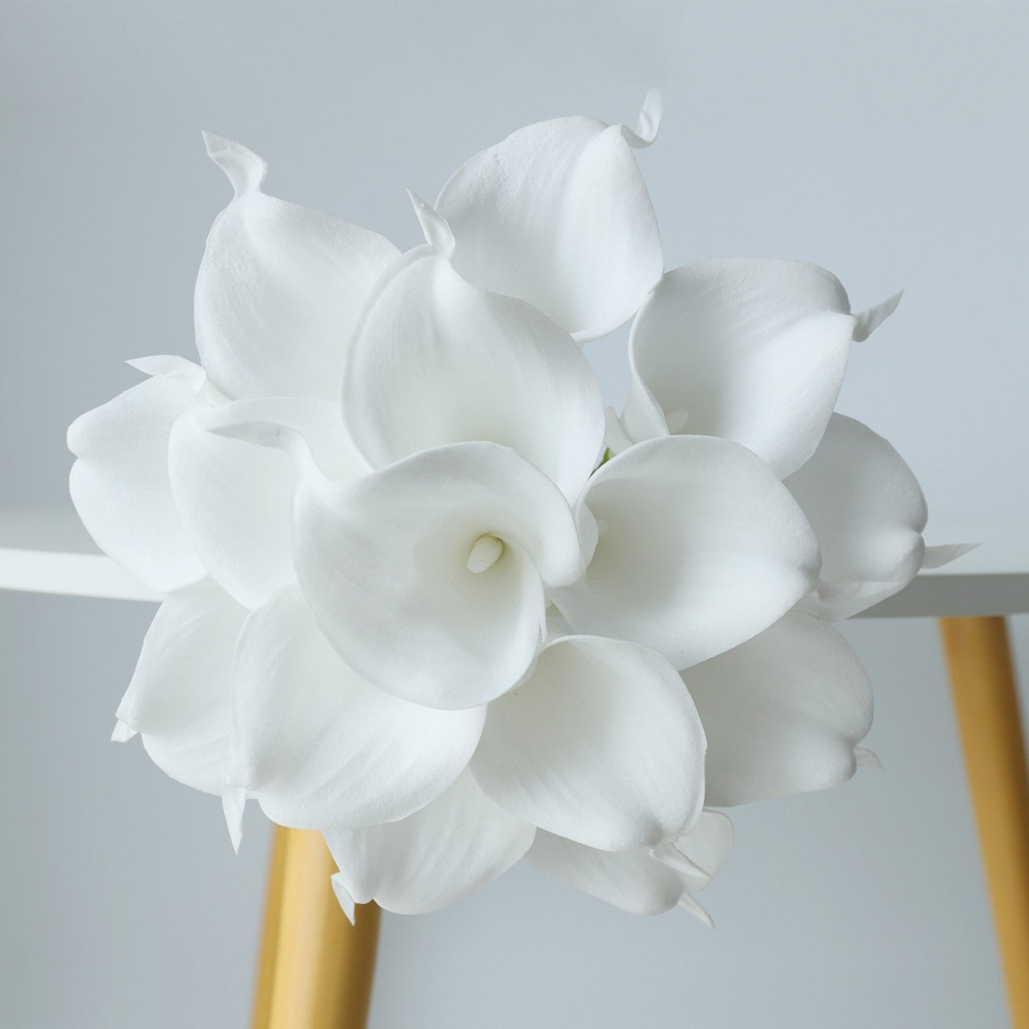 White Calla Lily Bouquets Boutonnieres Corsages - VANRINA