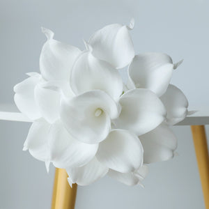 White Calla Lily Bouquets Boutonnieres Corsages - VANRINA