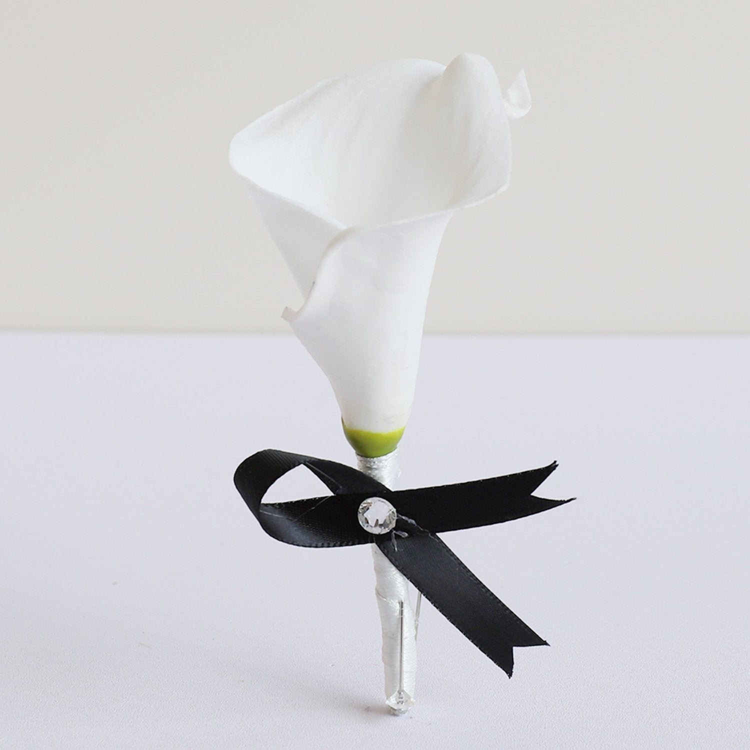White Calla Lily Bouquets Boutonnieres Corsages - VANRINA