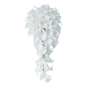 White Calla Lily Bouquets Boutonnieres Corsages - VANRINA