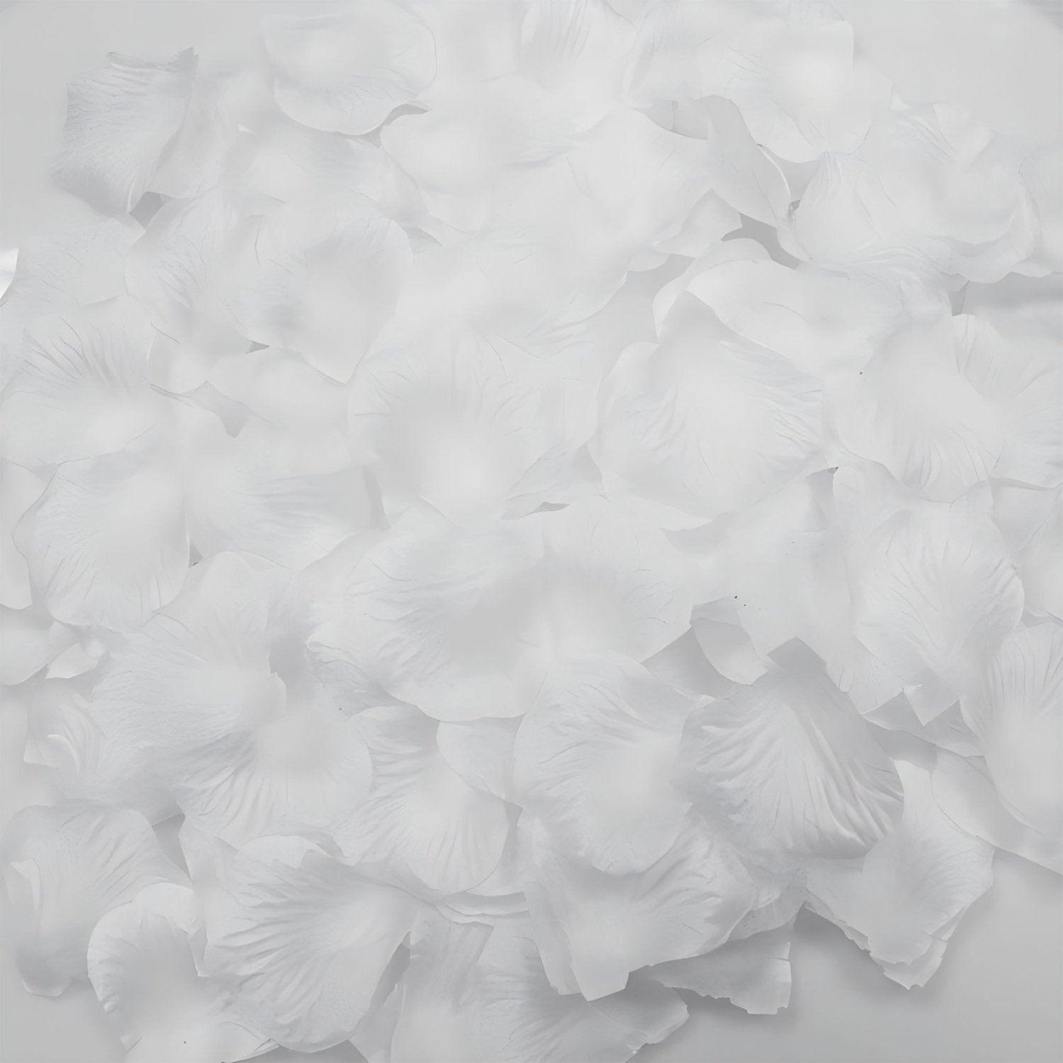White Rose Petals Bulk Silk Flower Petals for Wedding Confetti - VANRINA