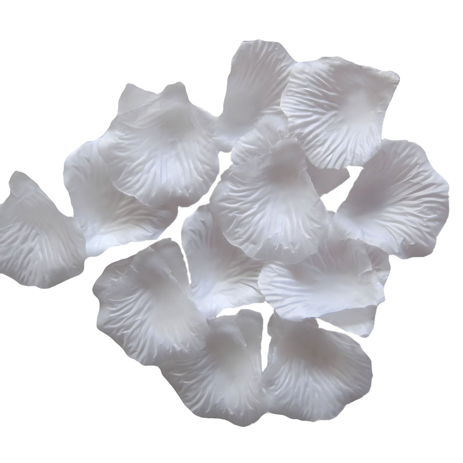 White Rose Petals Bulk Silk Flower Petals for Wedding Confetti - VANRINA