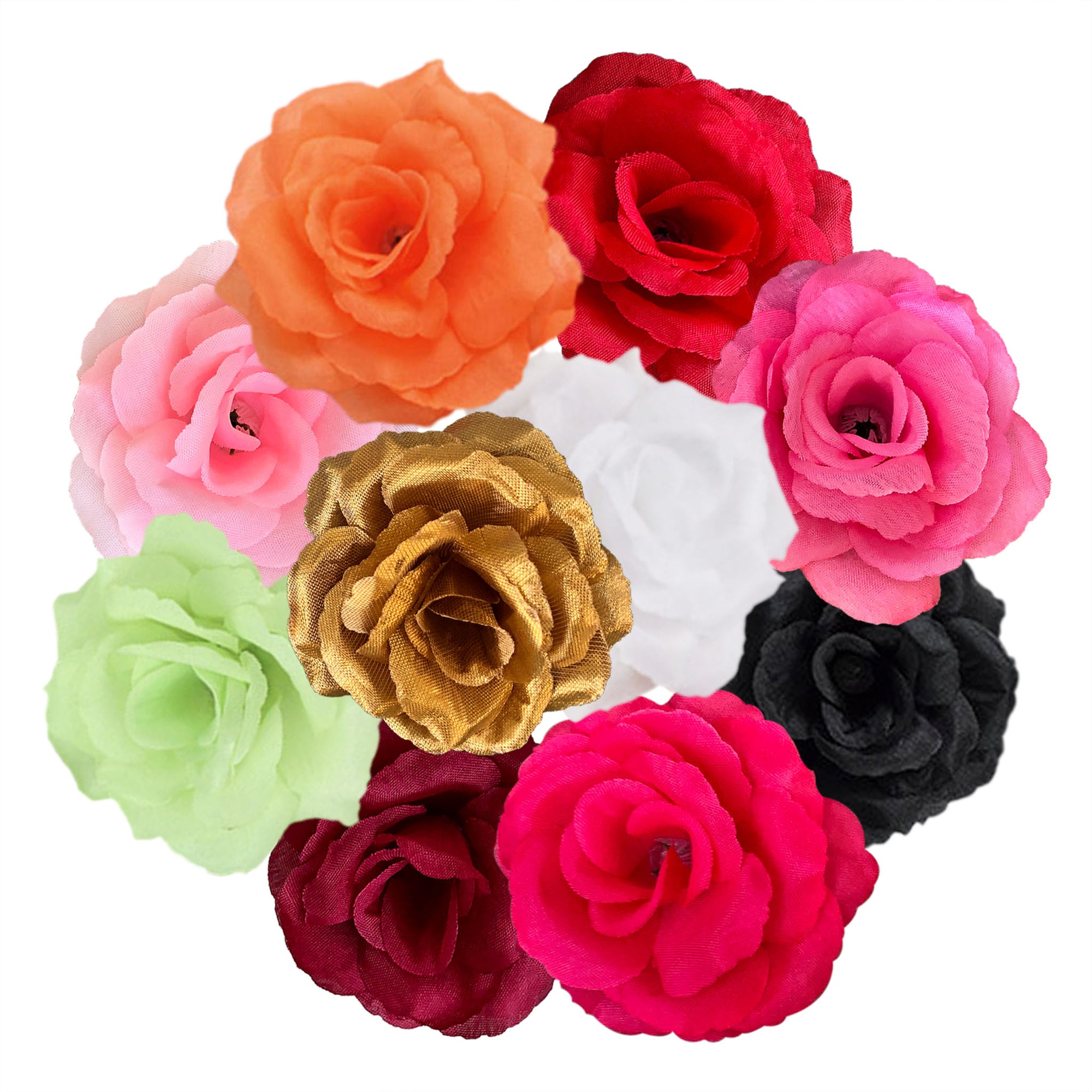 2.36 inch Bulk Silk Roses Wholesale Flowers
