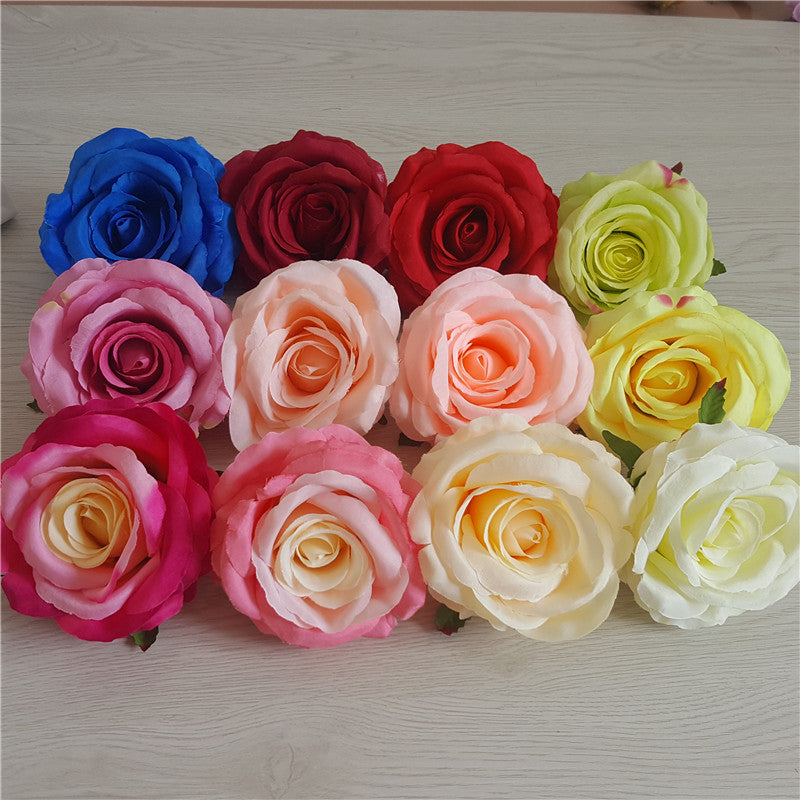 Wholesale Fake Flowers 50 Bulk Silk Roses