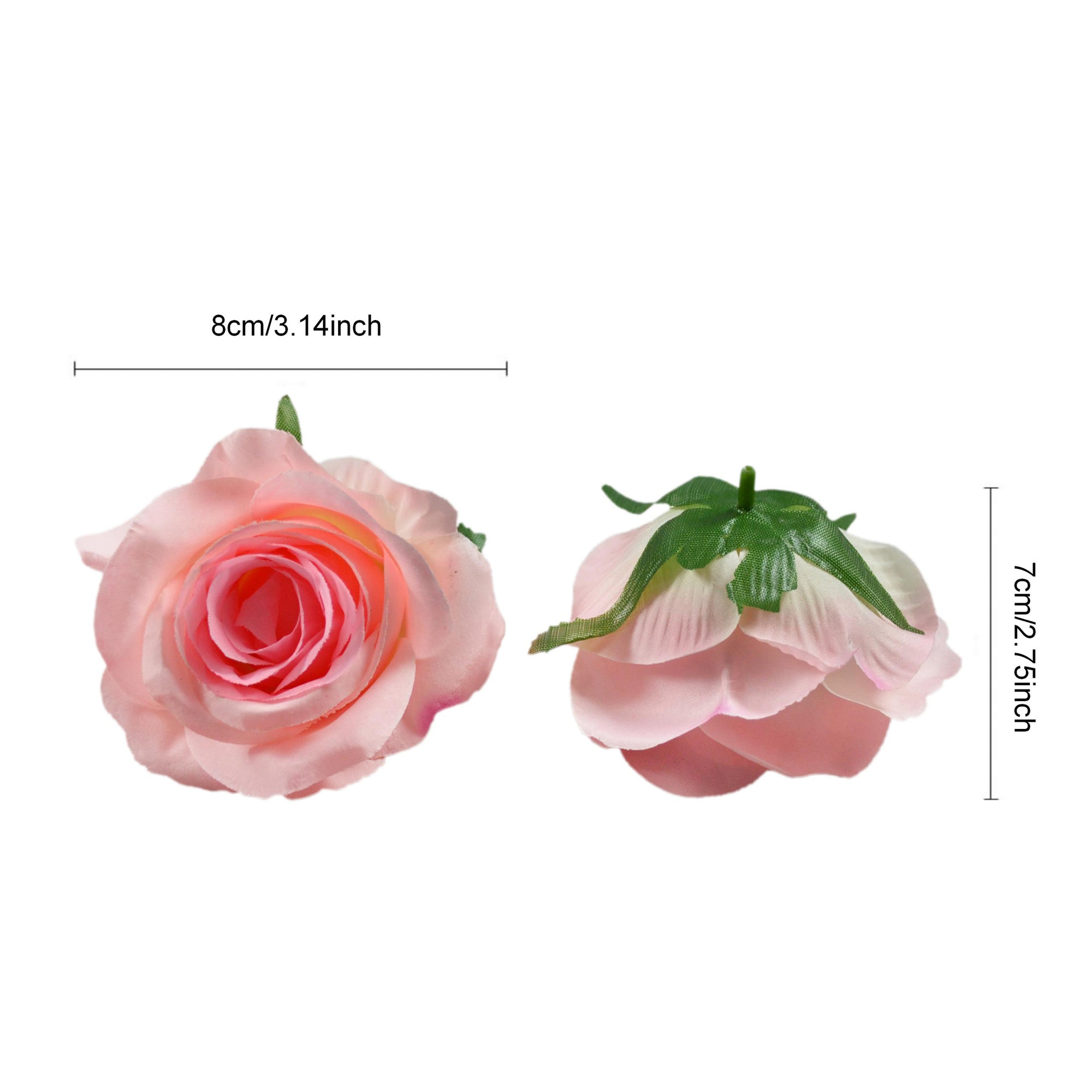 Silk Roses in Bulk Artificial Flower Heads