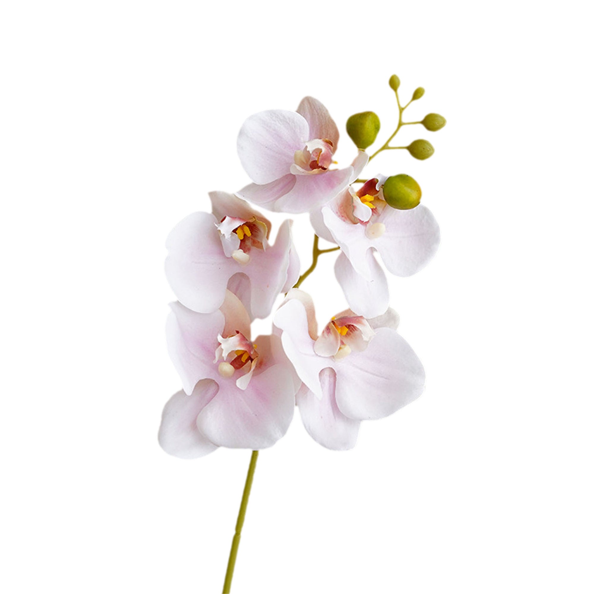 Small Artificial Orchid Flower Stem 18 inch