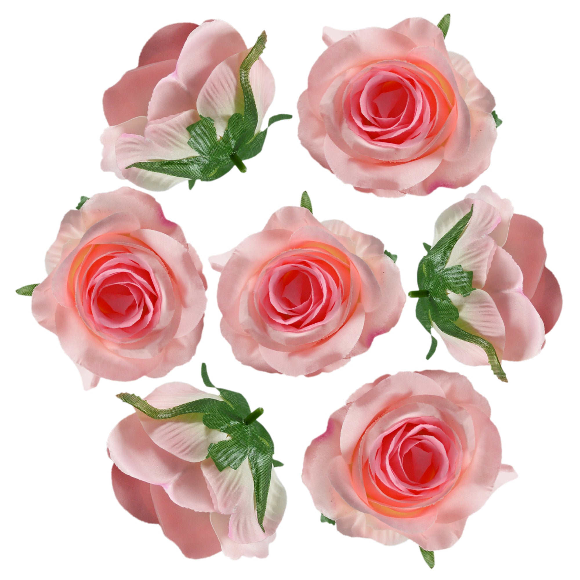 Silk Roses in Bulk Artificial Flower Heads