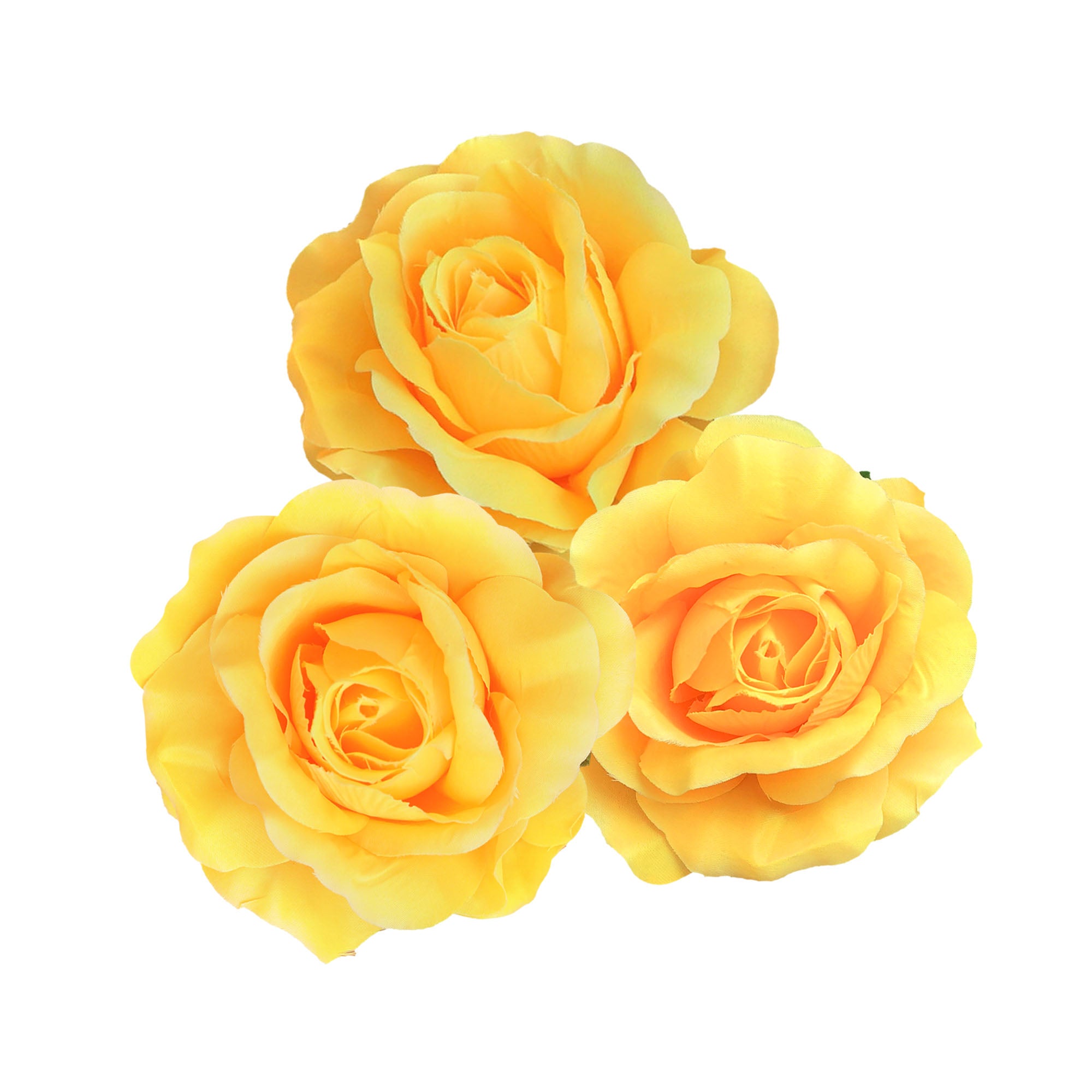 Extra Large Fake Silk Rose Heads 5 inches