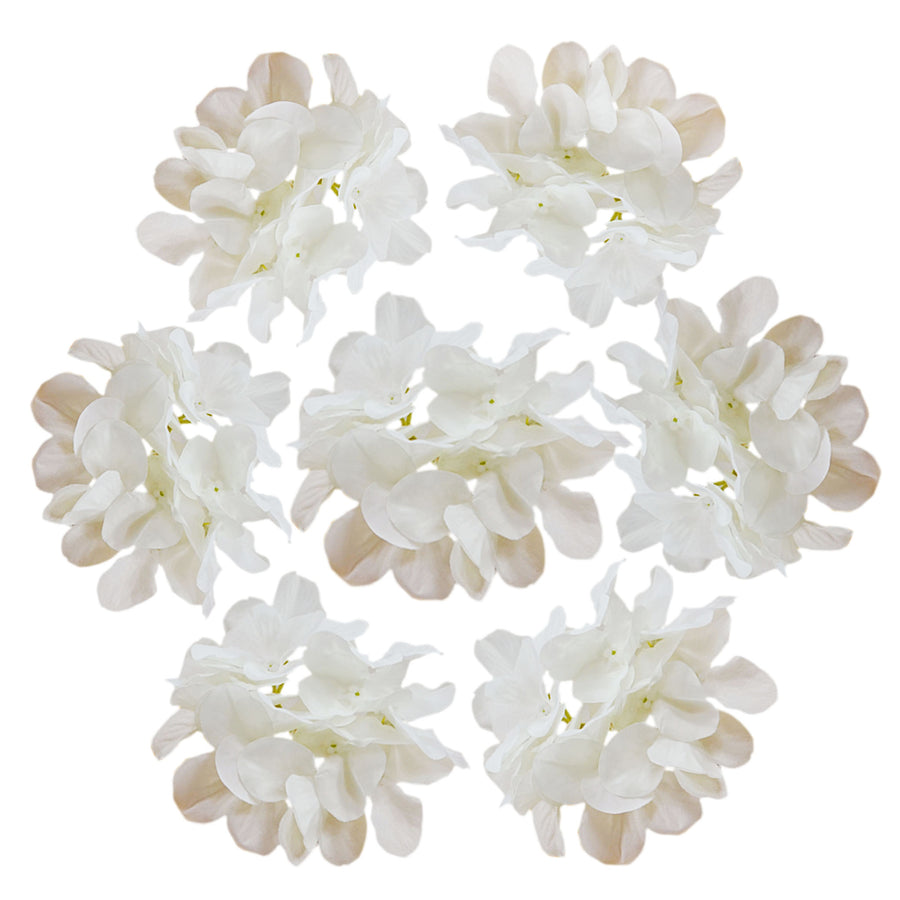 Silk Hydrangea Artificial Hydrangea 20 Flowers for Crafts Cake Topper ...