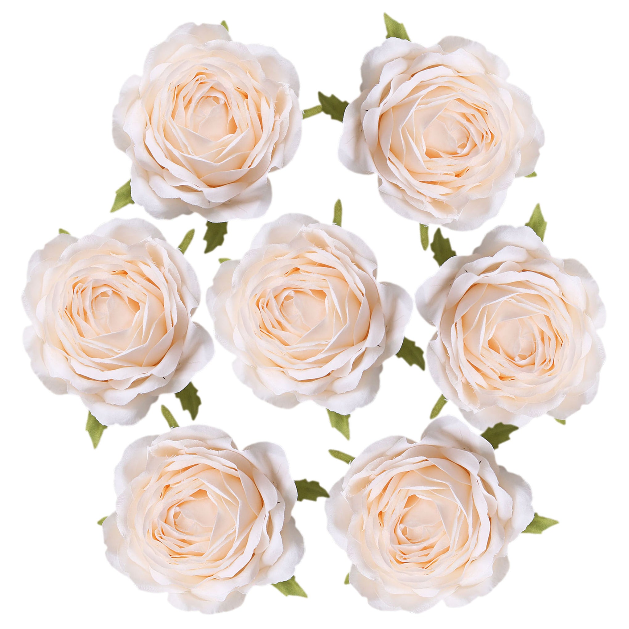 Silk Flowers Bulk Cabbge Roses Heads 100 Artificial Wedding Flowers for
