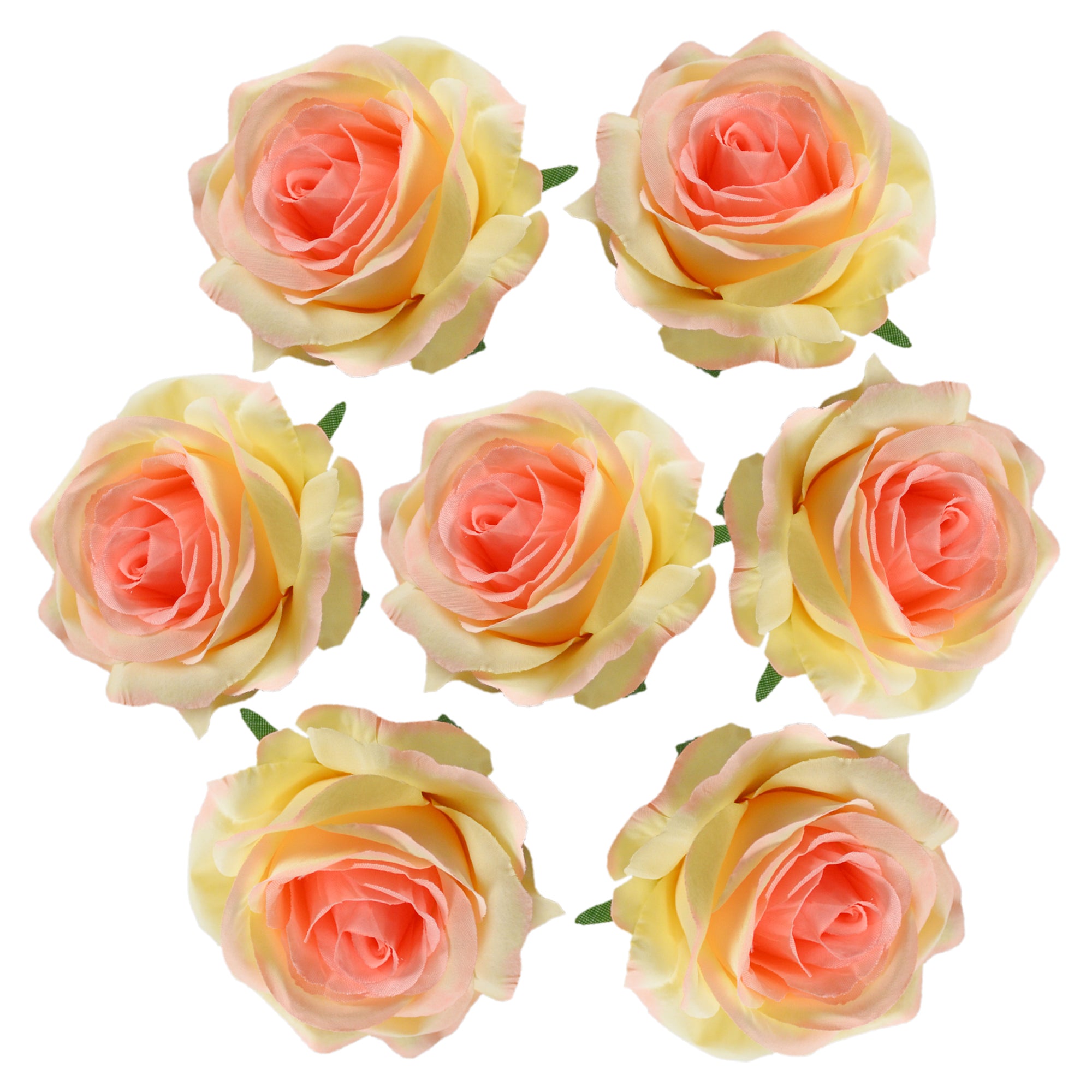 Silk Roses in Bulk Artificial Flower Heads