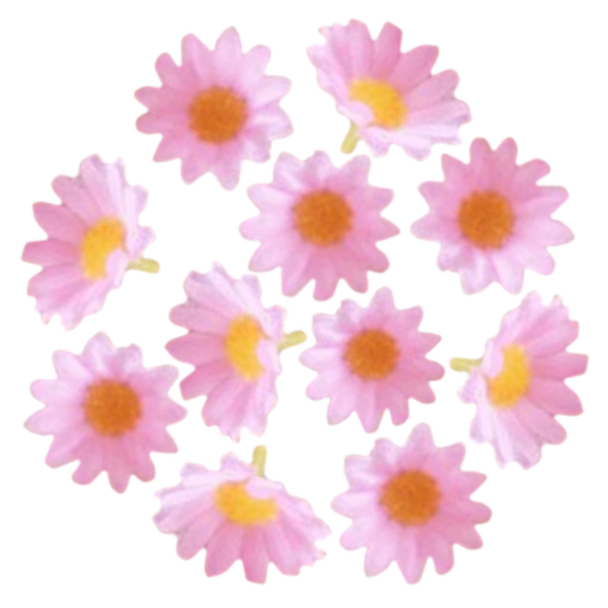 Silk Gerbera Daisy Mini Flowers 100pcs