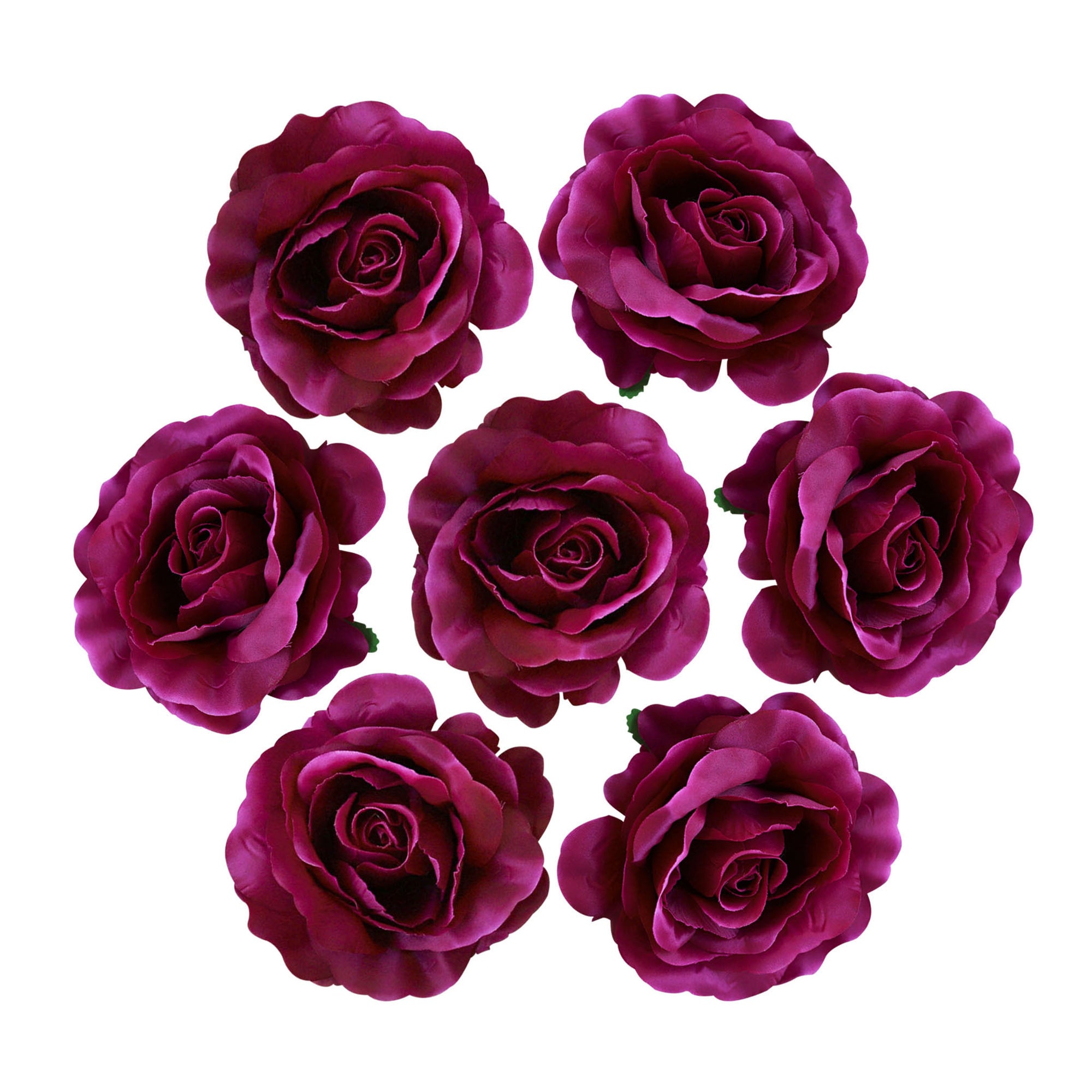 Extra Large Fake Silk Rose Heads 5 inches