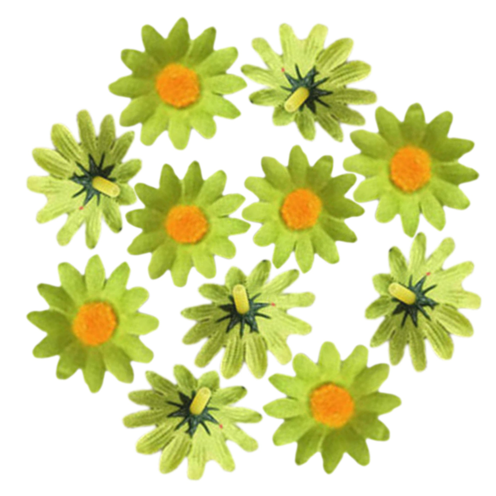 Silk Gerbera Daisy Mini Flowers 100pcs