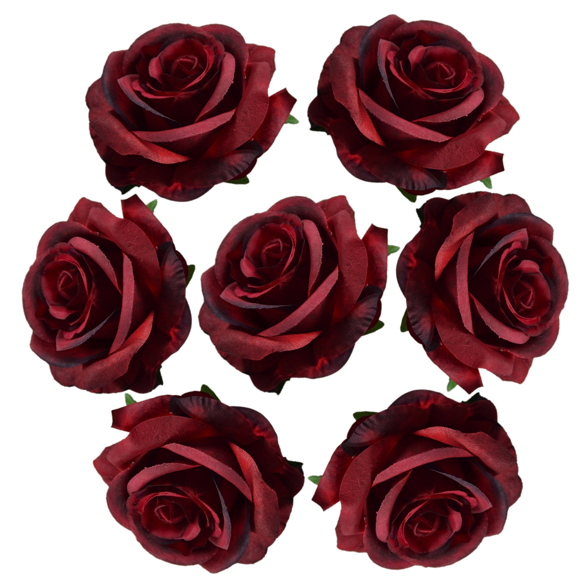 Silk Roses in Bulk Artificial Flower Heads