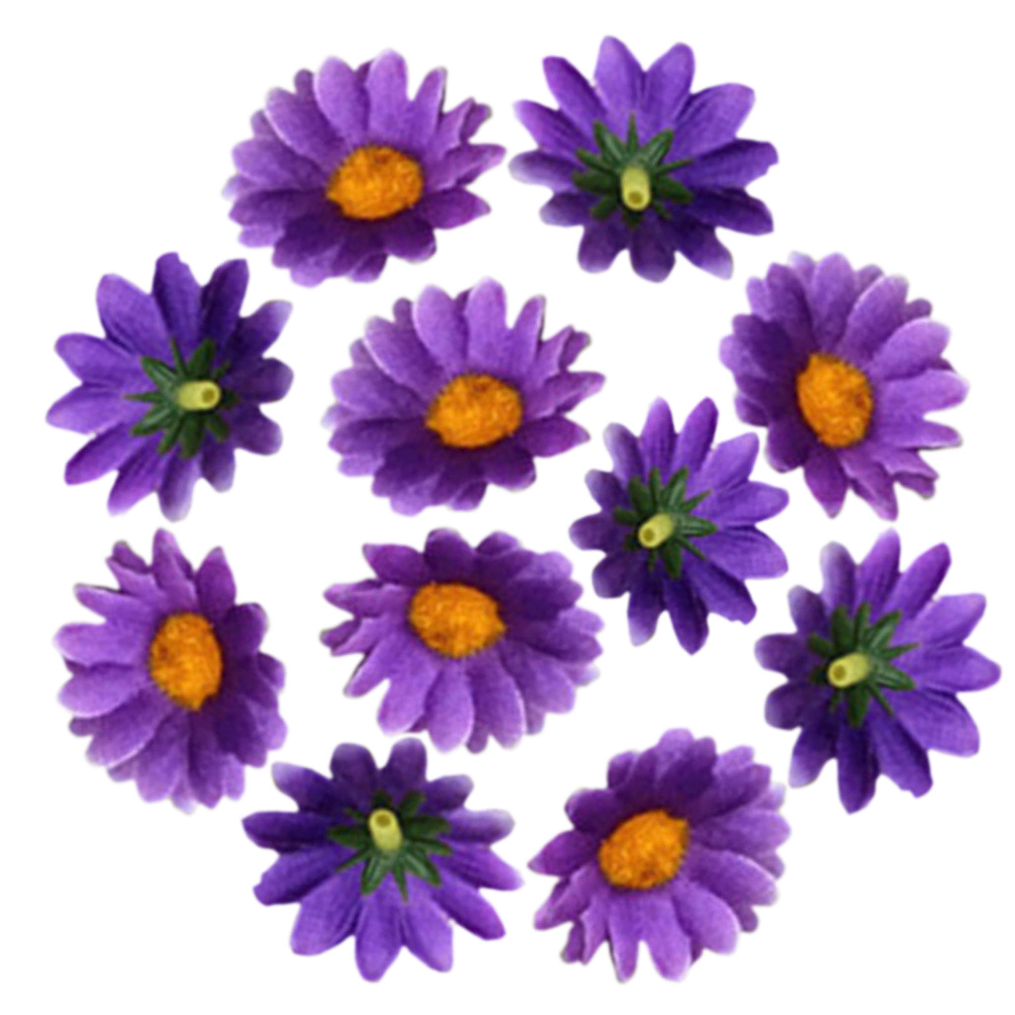 Silk Gerbera Daisy Mini Flowers 100pcs