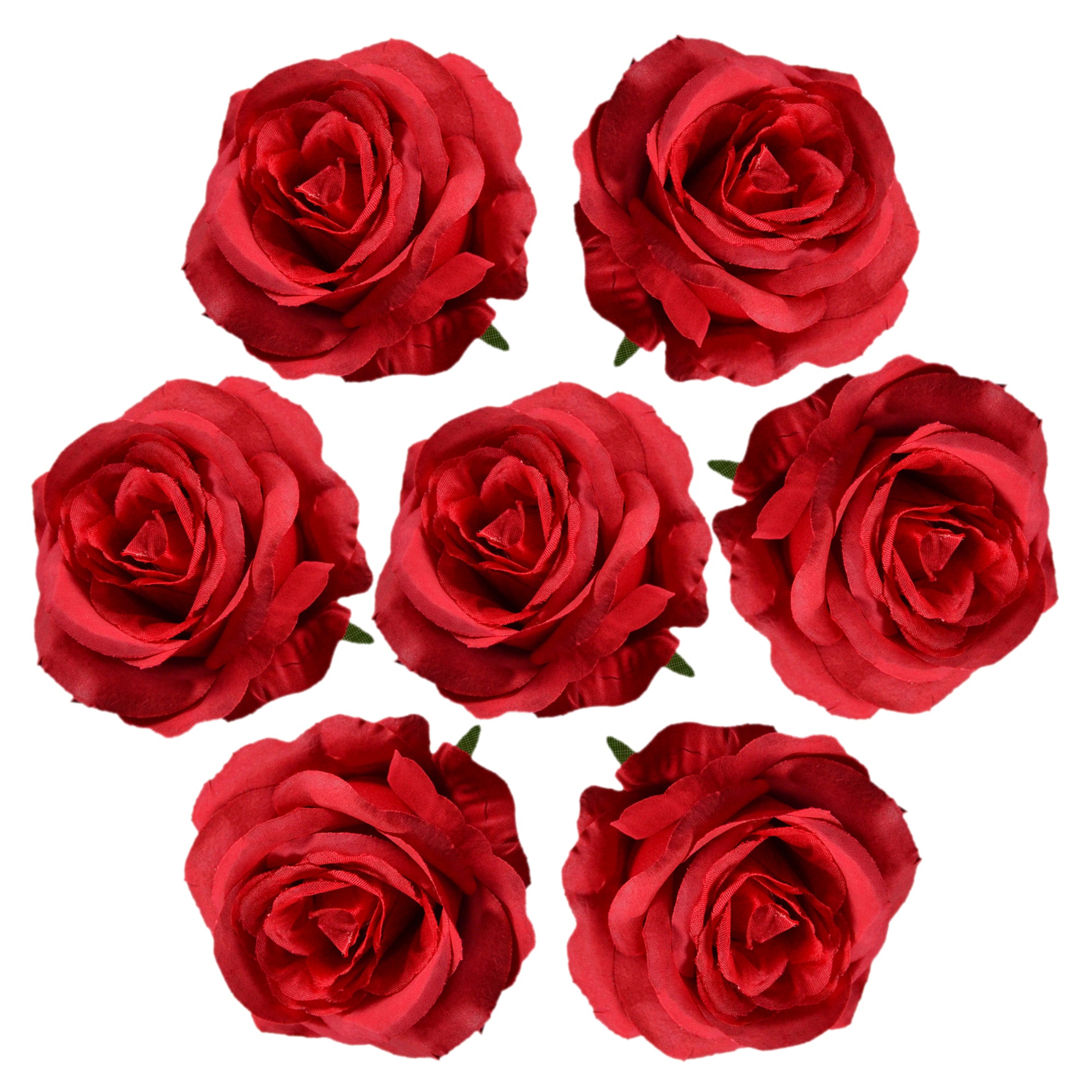 Silk Roses in Bulk Artificial Flower Heads