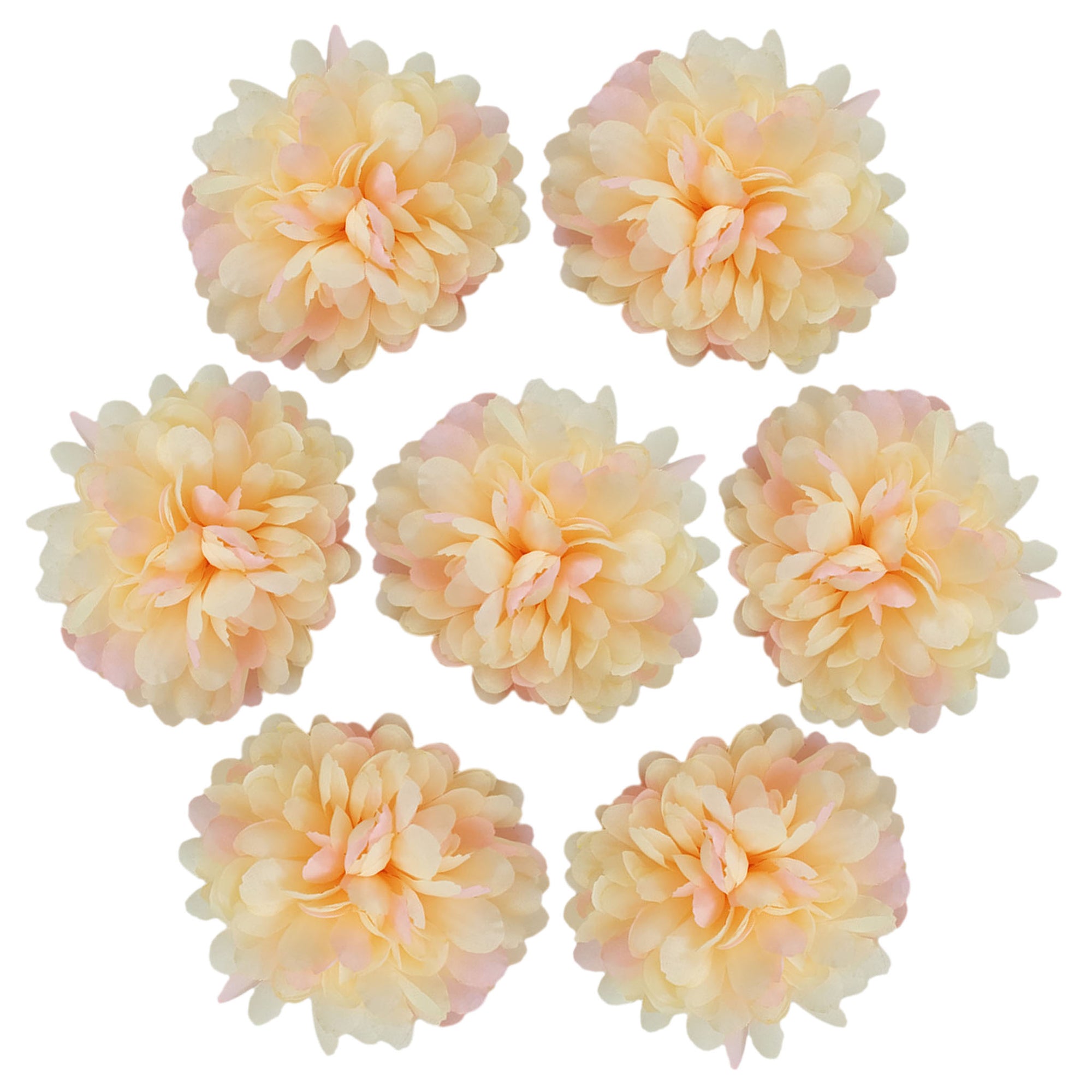 Silk Flowers Bulk Artificial Daisy Flower Heads Wholesale Bulk 100 pcs