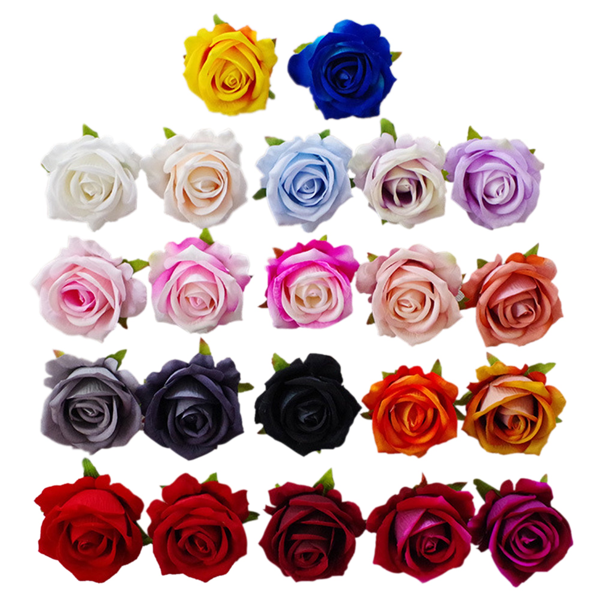 Wholesale Silk Roses Artificial Flowers 2.7 inch