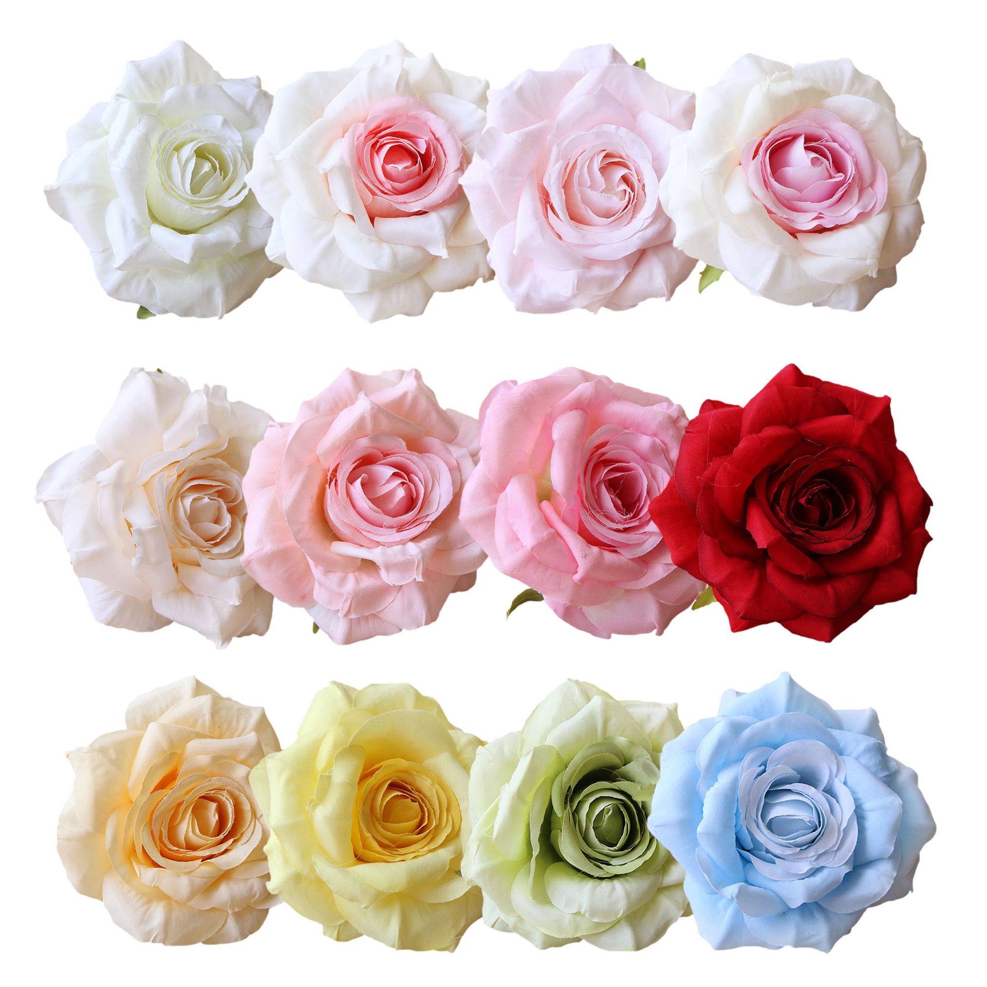 Wholesale Fake Flowers Roses Silk Flowers 100 Bulk Flowers 12 Colors