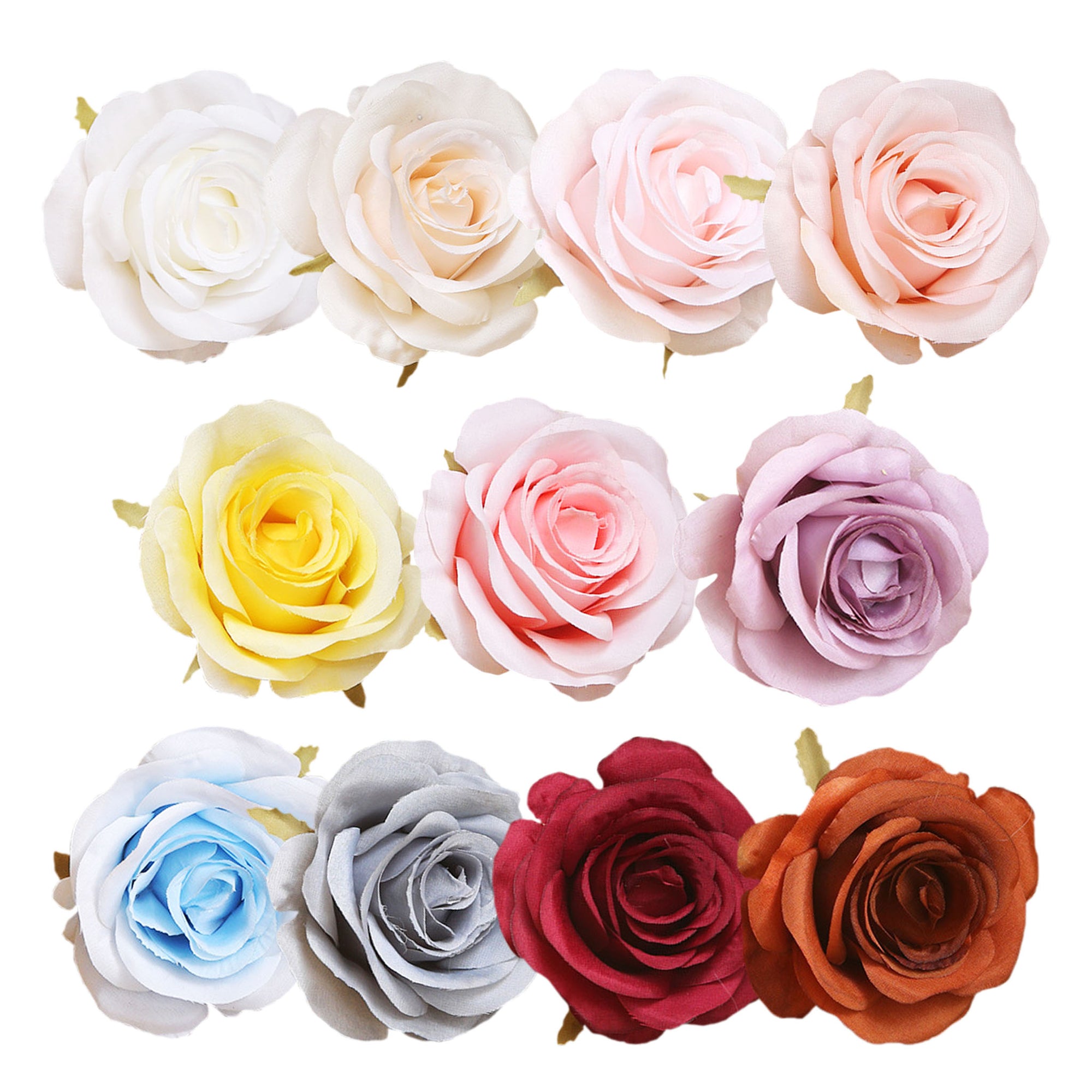 Fake Rose Heads Wholesale Silk Flowers