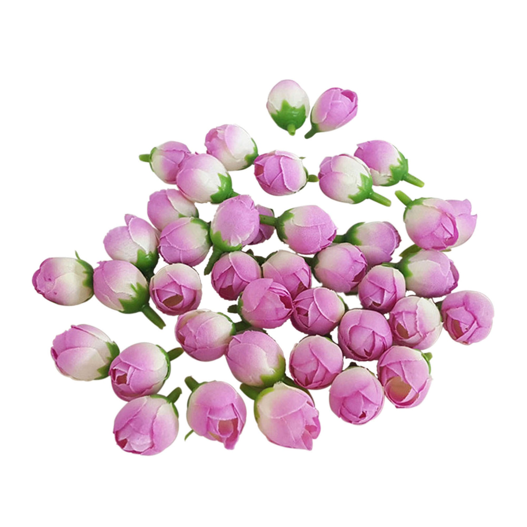 Bulk Mini Rose Buds Silk Flowers
