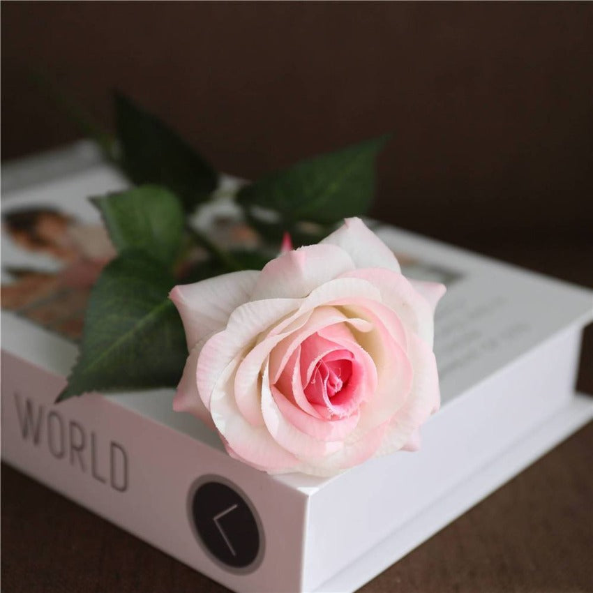 Whosale Real Touch Rose Flowers for Wedding Arrangement