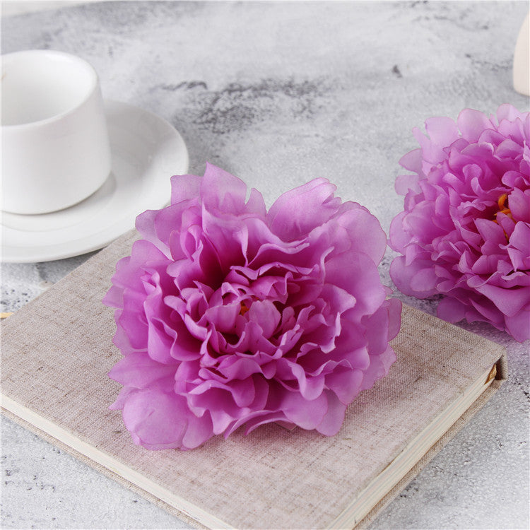 Large Peony Flower Heads 50 Bulk for Flowe Wall Backdrops