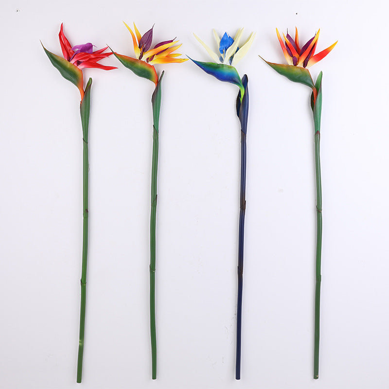 Bird Of Paradise Real Touch Flowers 4 Colors