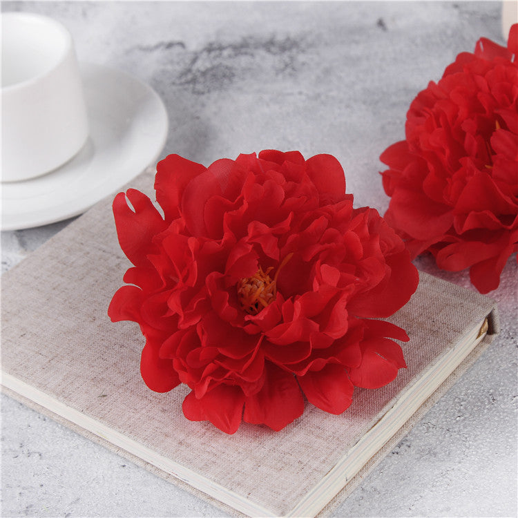 Large Peony Flower Heads 50 Bulk for Flowe Wall Backdrops