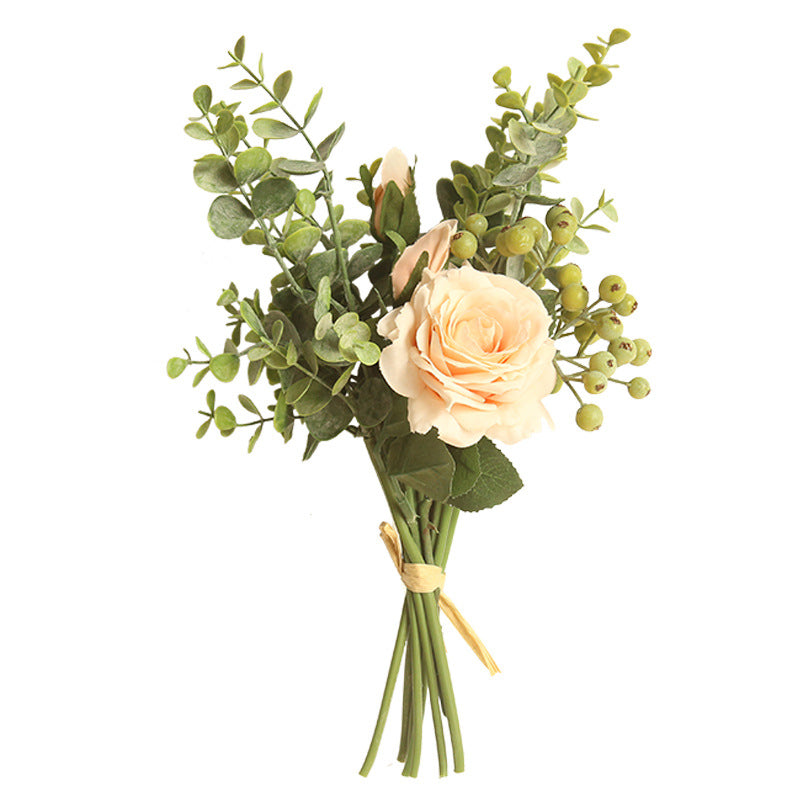 Artificial Flower and Plants Bouquet for Home Decor Wedding Table Centerpieces