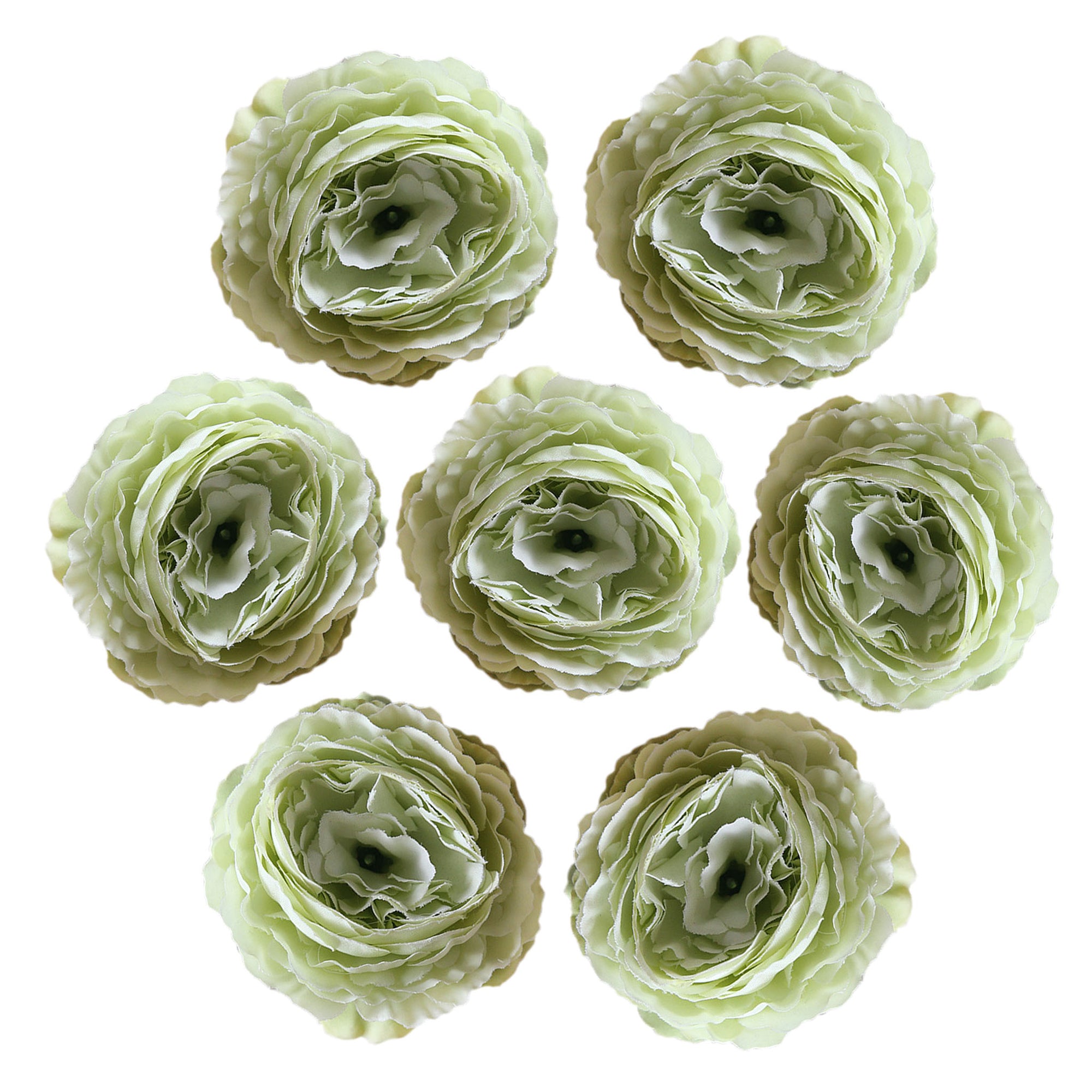 Silk Ranunculus Fake Flowers Bulk for Crafts Home Decor