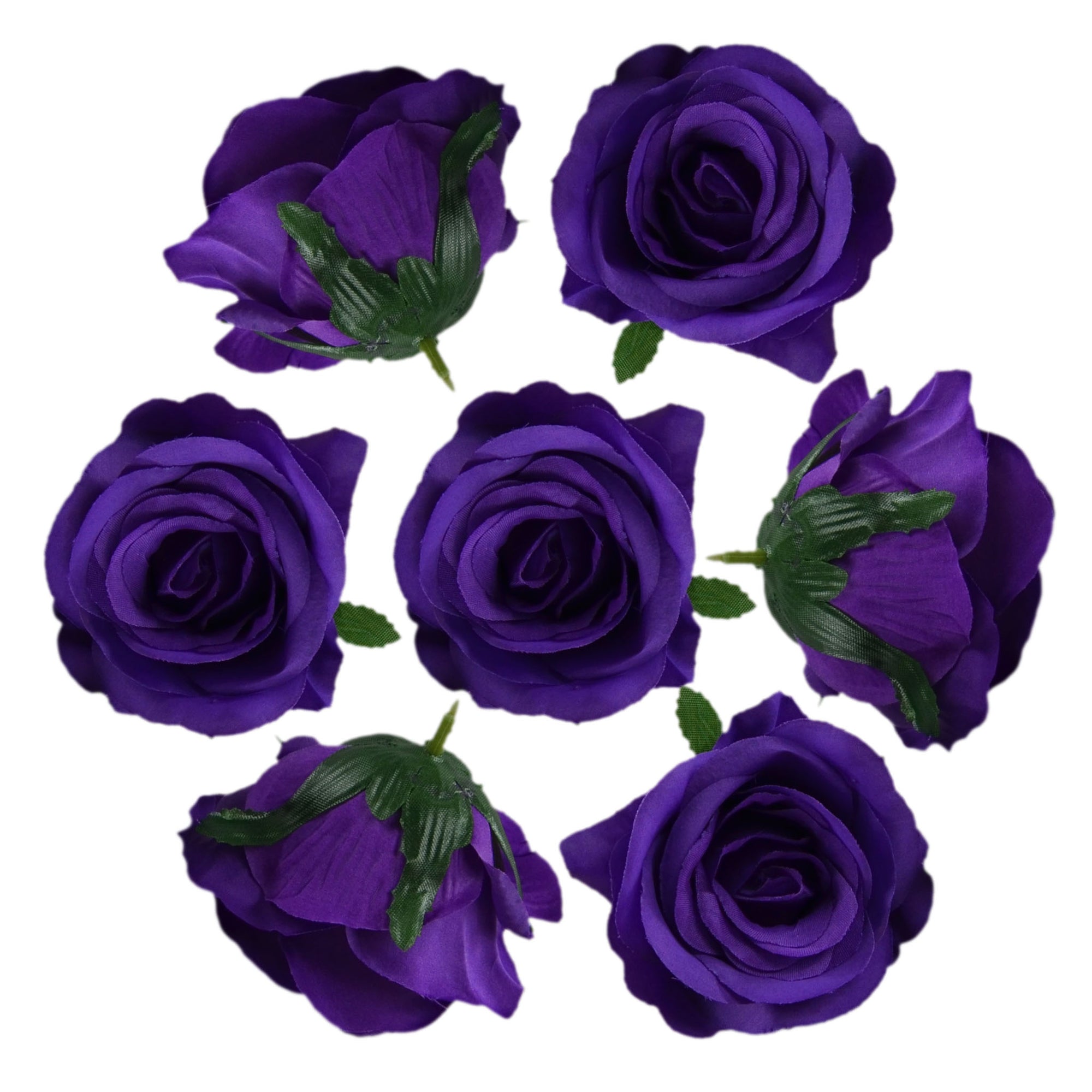 Silk Flowers Wholesale Roses Heads 3 inch 100pcs